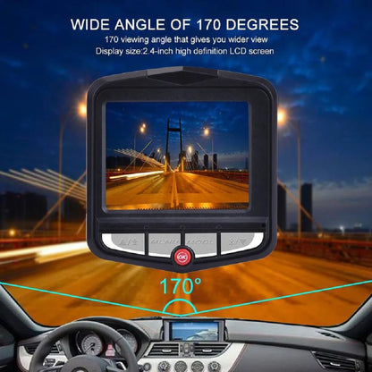 2.4 '' Full HD 1080P Dash Cam Car DVR Cámara delantera o trasera Visión nocturna Sensor G
