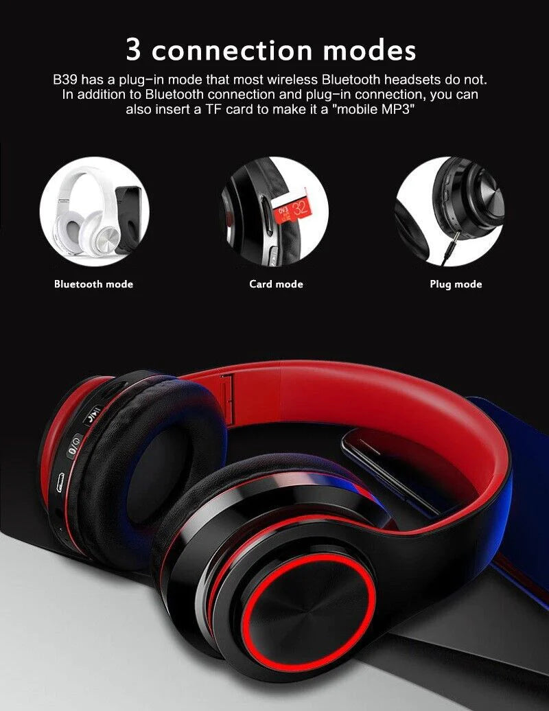 Auriculares Bluetooth inalámbricos Super Bass