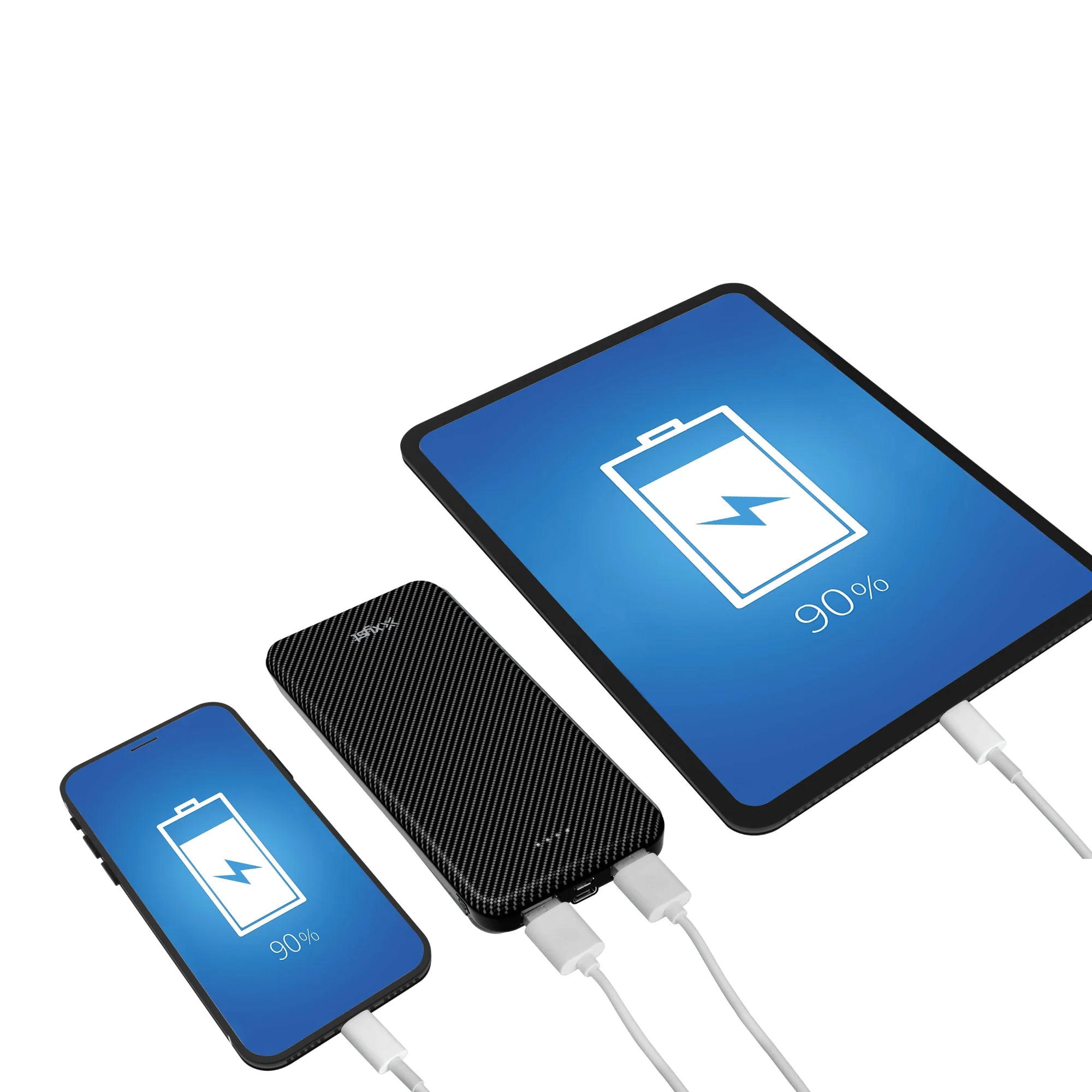 Batería portátil Xyst Super Slim 10000mAh – Energía rápida en cualquier lugar