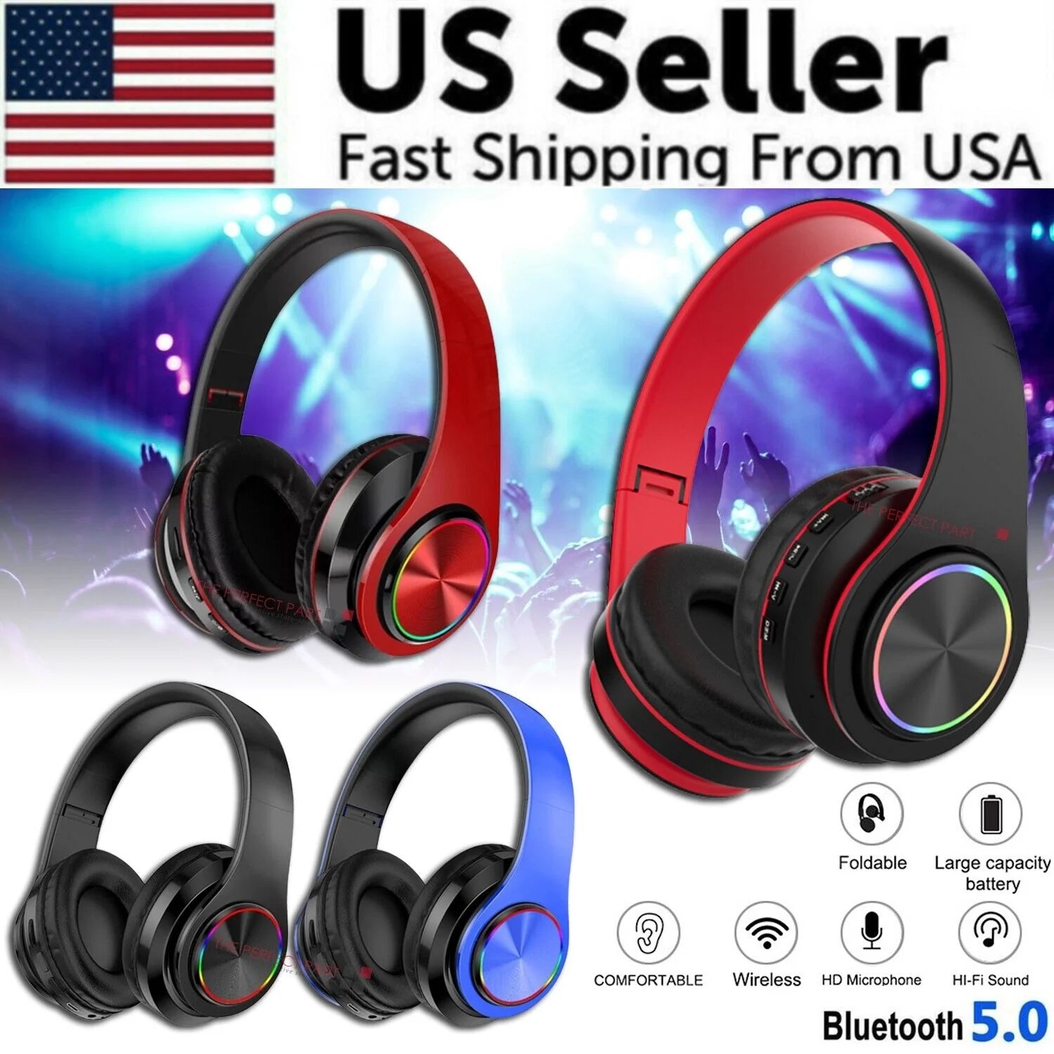 Auriculares Bluetooth inalámbricos Super Bass