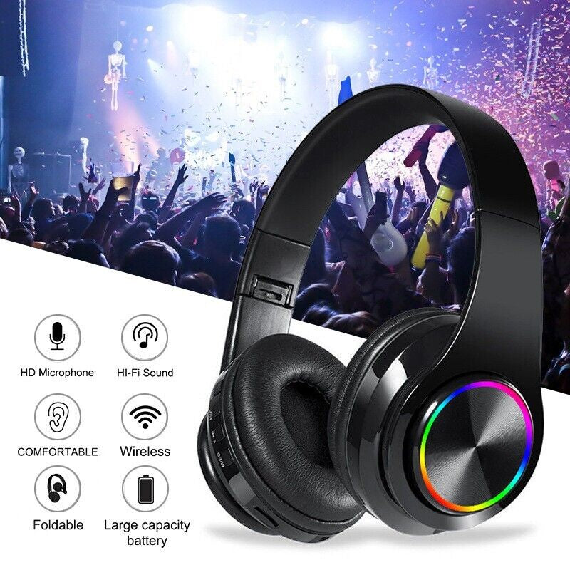 Auriculares Bluetooth inalámbricos Super Bass