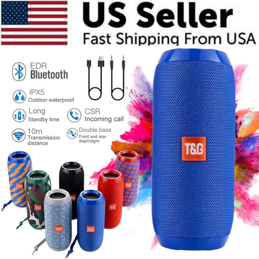 Altavoz Bluetooth Inalámbrico Impermeable Estéreo
